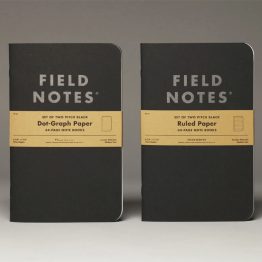Field Notes Pitch Black 3-er Set
